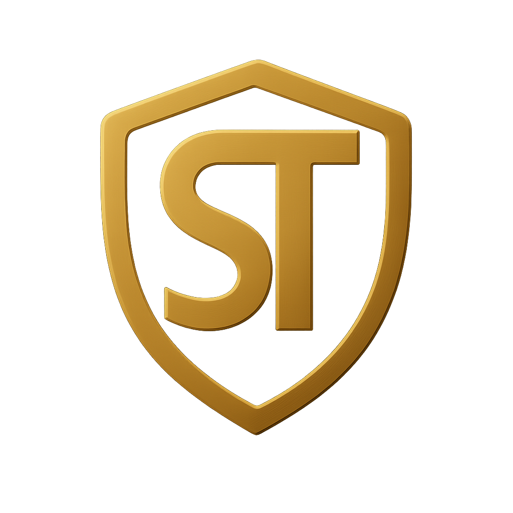 SabaTools ST gold shield logo - India's Amazon for Tools